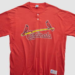 St. Louis Cardinals Russell 1996 T-shirt - Red - XVintage T-shirts