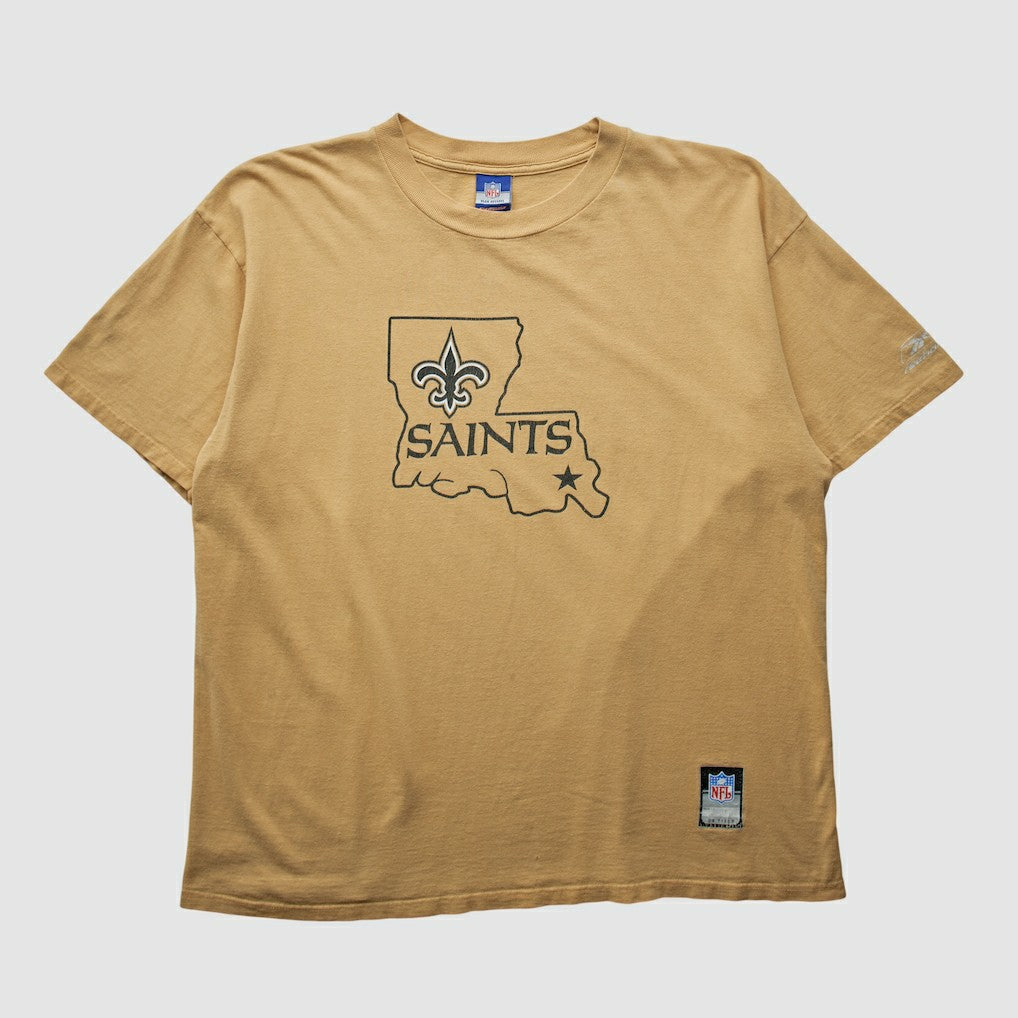 New Orleans Saints Reebok 2000s T-shirt - Tan T-shirts