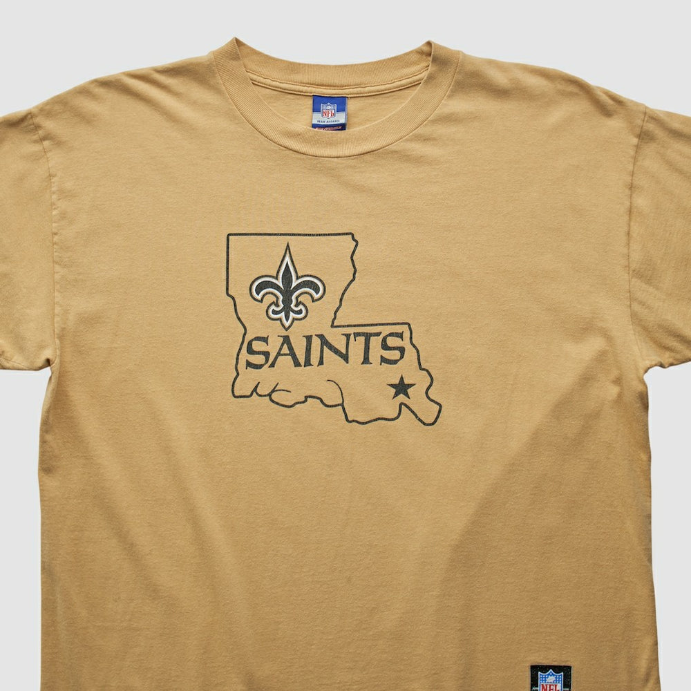 New Orleans Saints Reebok 2000s T-shirt - Tan T-shirts