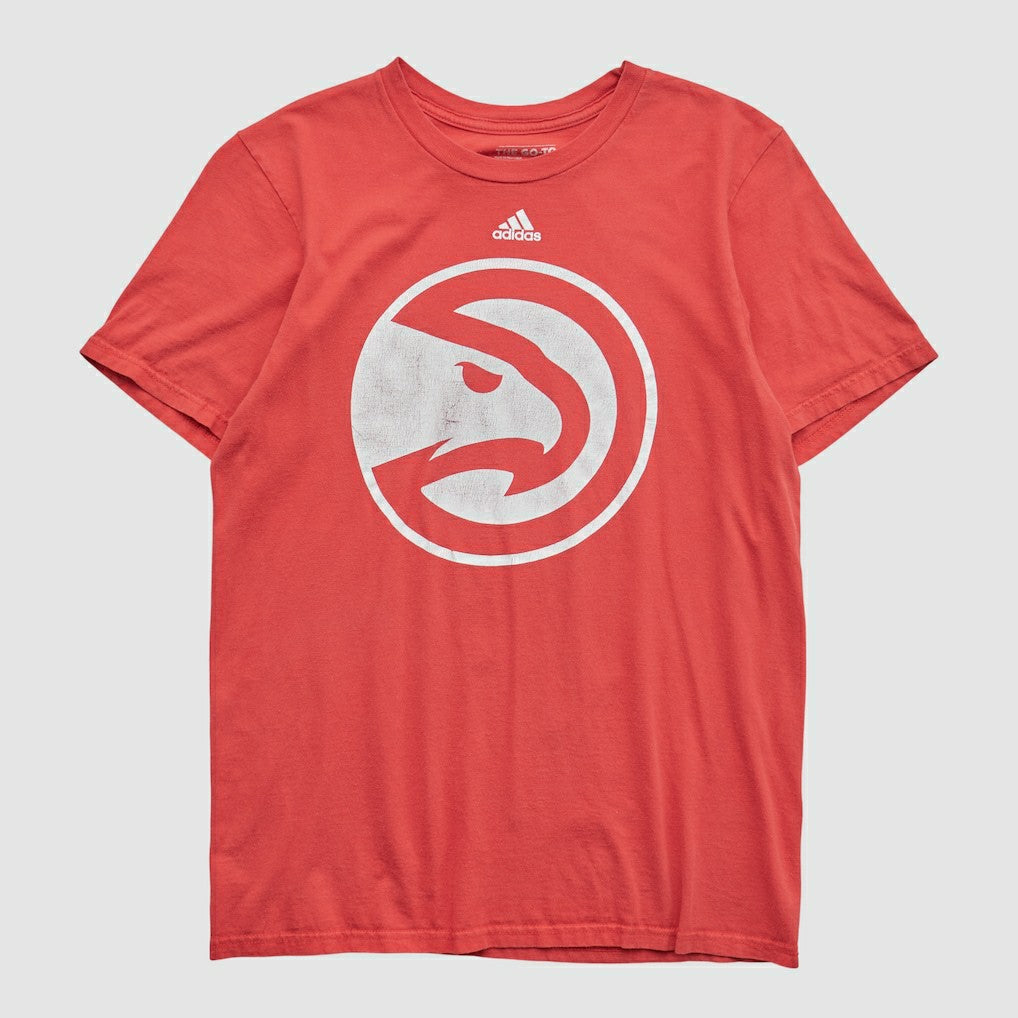 Atlanta Hawks 2010s T-shirt Red Vintage - Adidas