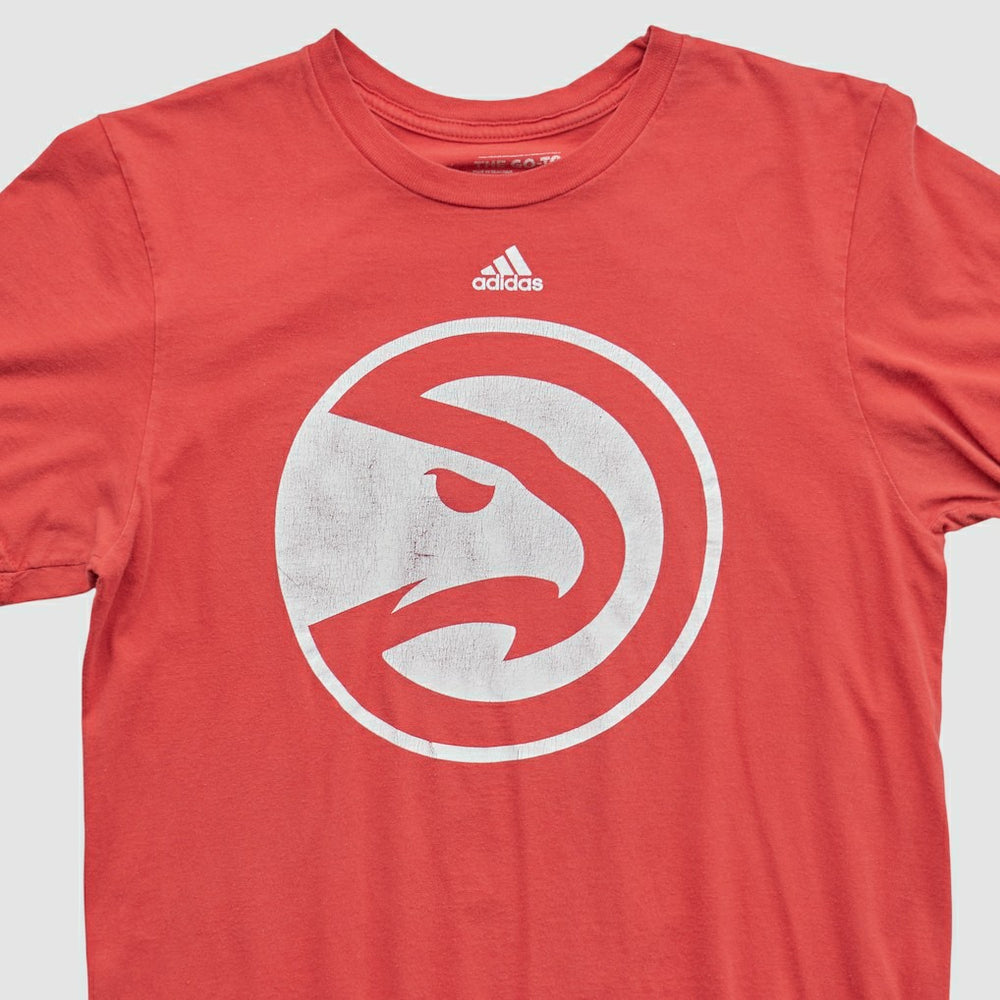 Atlanta Hawks 2010s T-shirt Red Vintage - Adidas