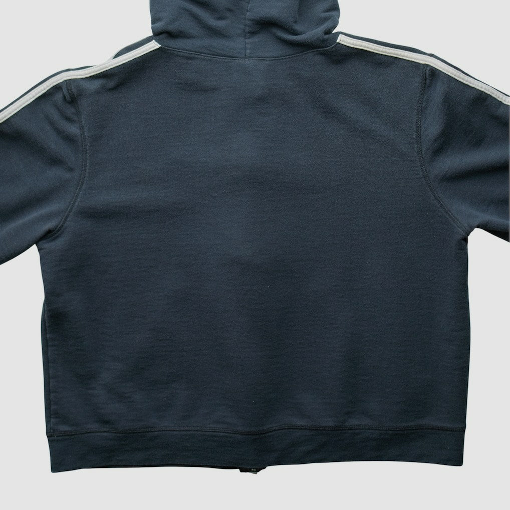 Pittsburgh Steelers NFL 2000s Hooded Full Zip Sweatshirt - Black Sweatshirts