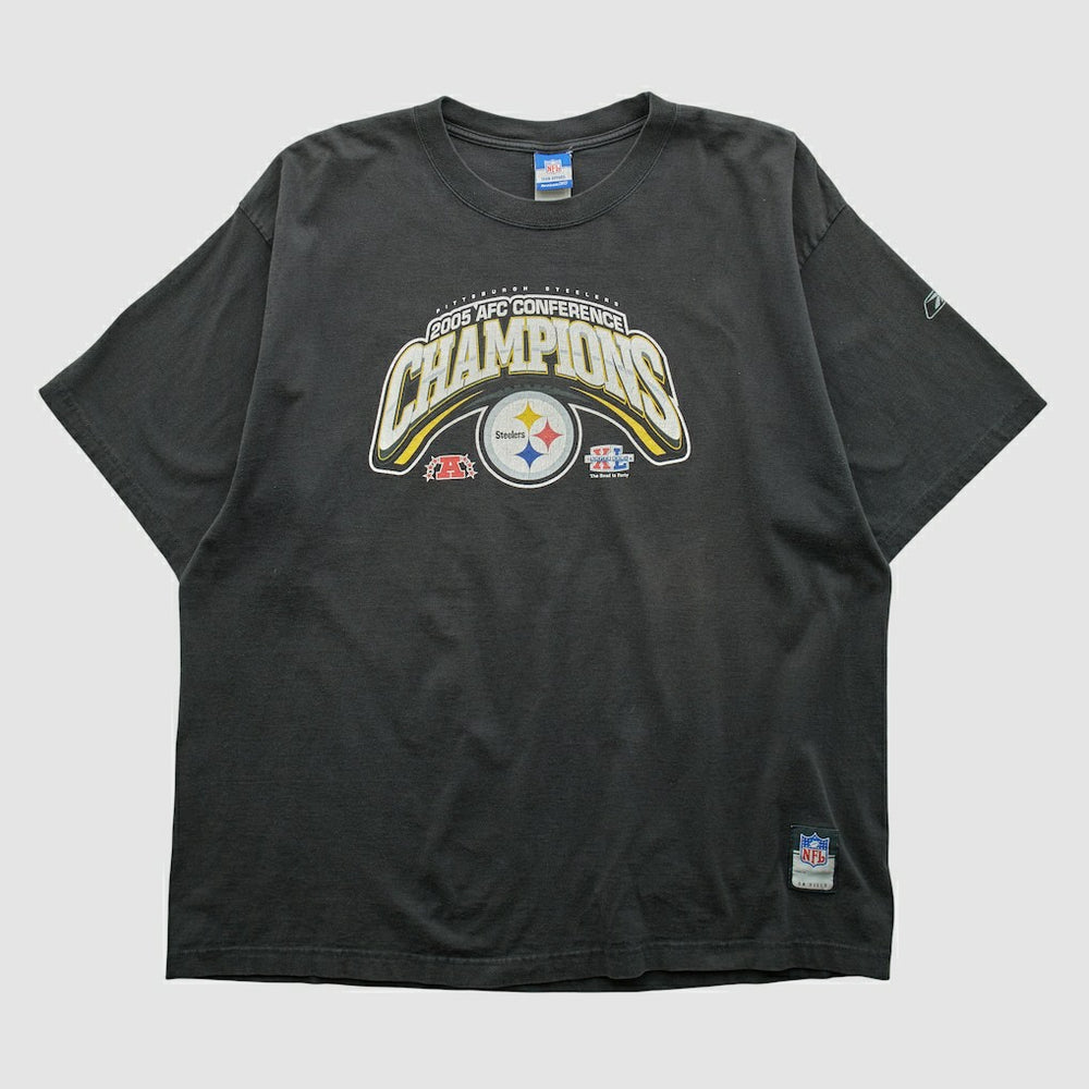Pittsburgh Steelers Reebok 2005 T-shirt - Black T-shirts