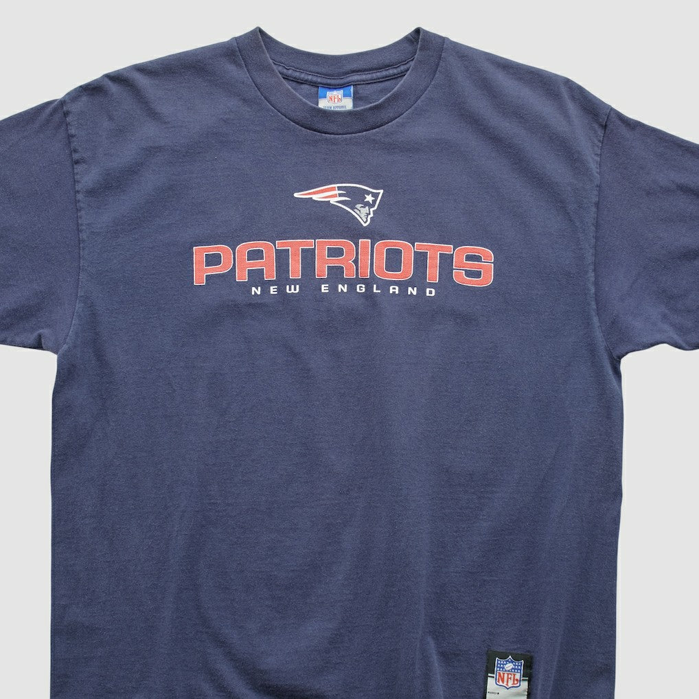 New England Patriots Reebok 2000s T-shirt - Navy T-shirts