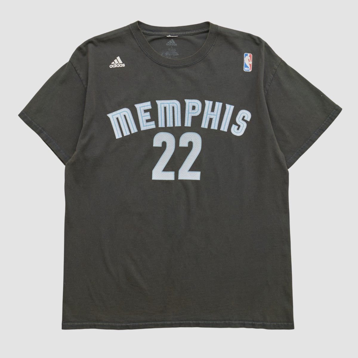 Memphis Grizzlies 2010s T-shirt Black Vintage - Adidas