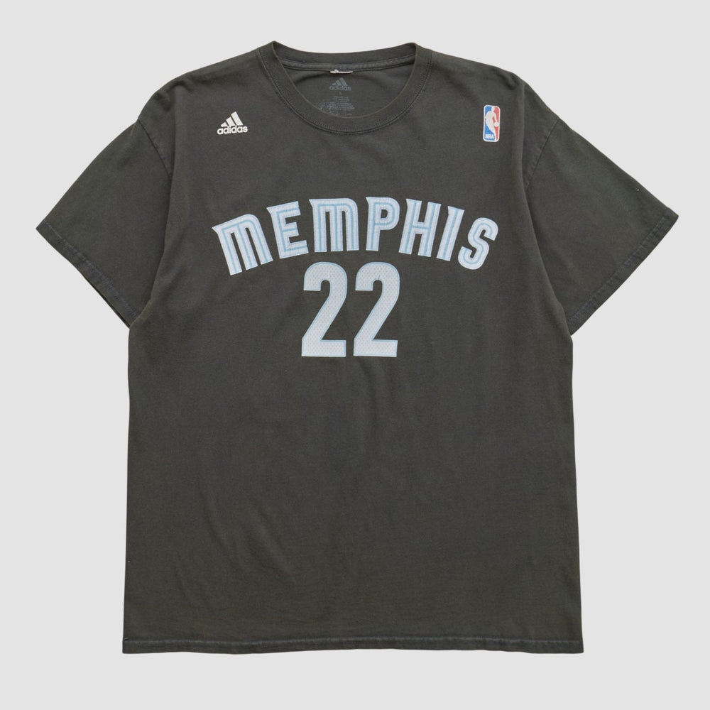 Memphis Grizzlies 2010s T-shirt Black Vintage - Adidas
