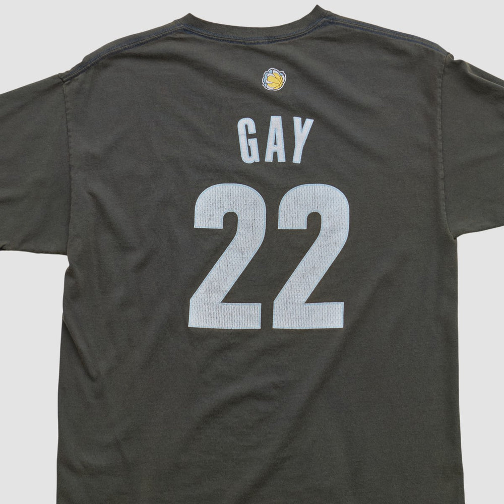 Memphis Grizzlies 2010s T-shirt Black Vintage - Adidas