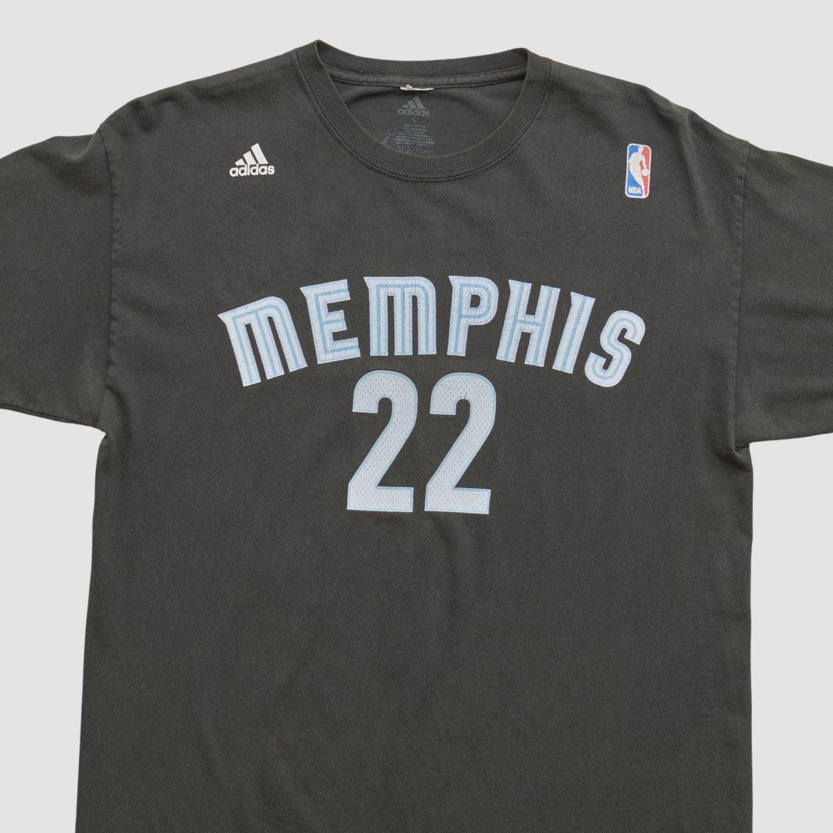 Memphis Grizzlies 2010s T-shirt Black Vintage - Adidas