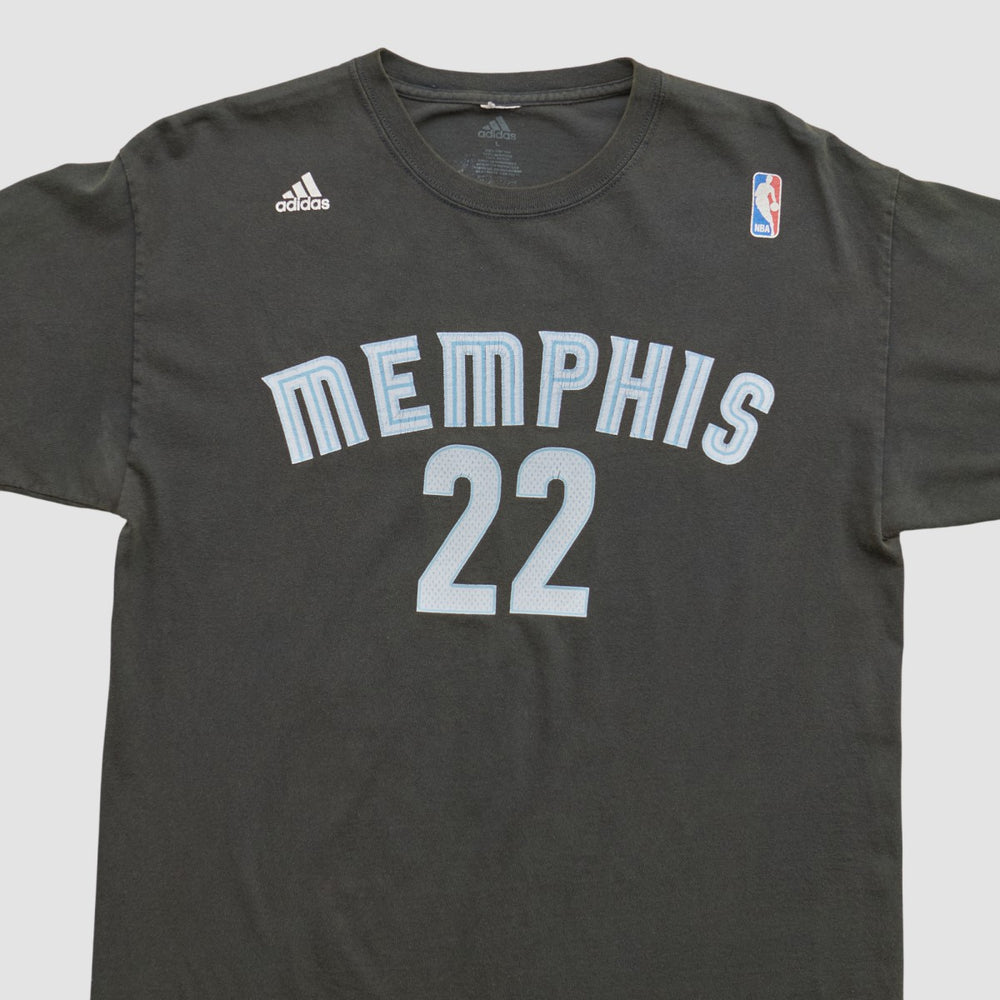 Memphis Grizzlies 2010s T-shirt Black Vintage - Adidas