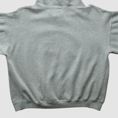 Chicago Cubs Stitches 2000s Hooded Pullover Sweatshirt - Heather Gray - Vintage Pullover