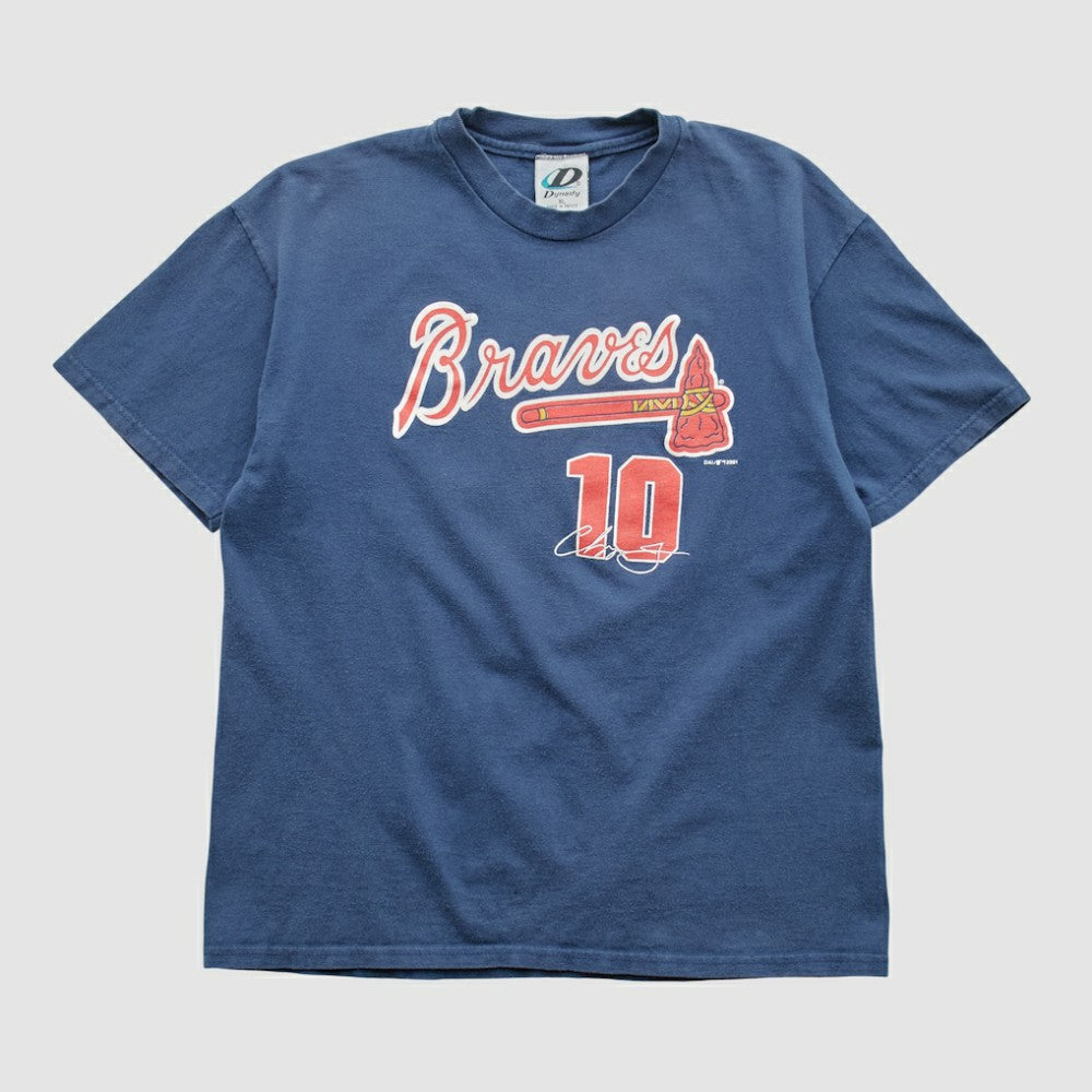 Atlanta Braves Dynasty T-shirt - Navy - XVintage T-shirts