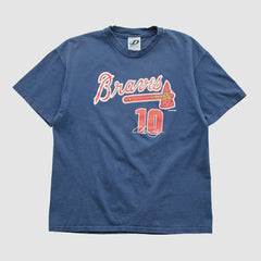 Atlanta Braves Dynasty T-shirt - Navy - XVintage T-shirts