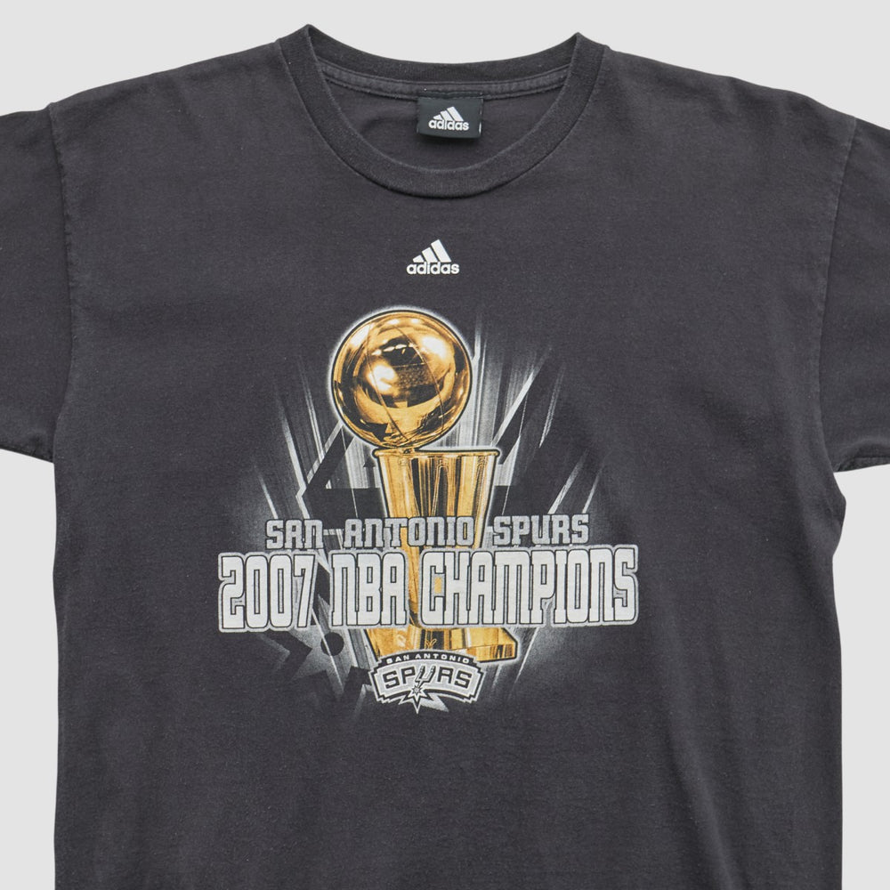 San Antonio Spurs 2007 T-shirt Black Vintage - Adidas