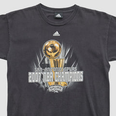 San Antonio Spurs 2007 T-shirt Black Vintage - Adidas