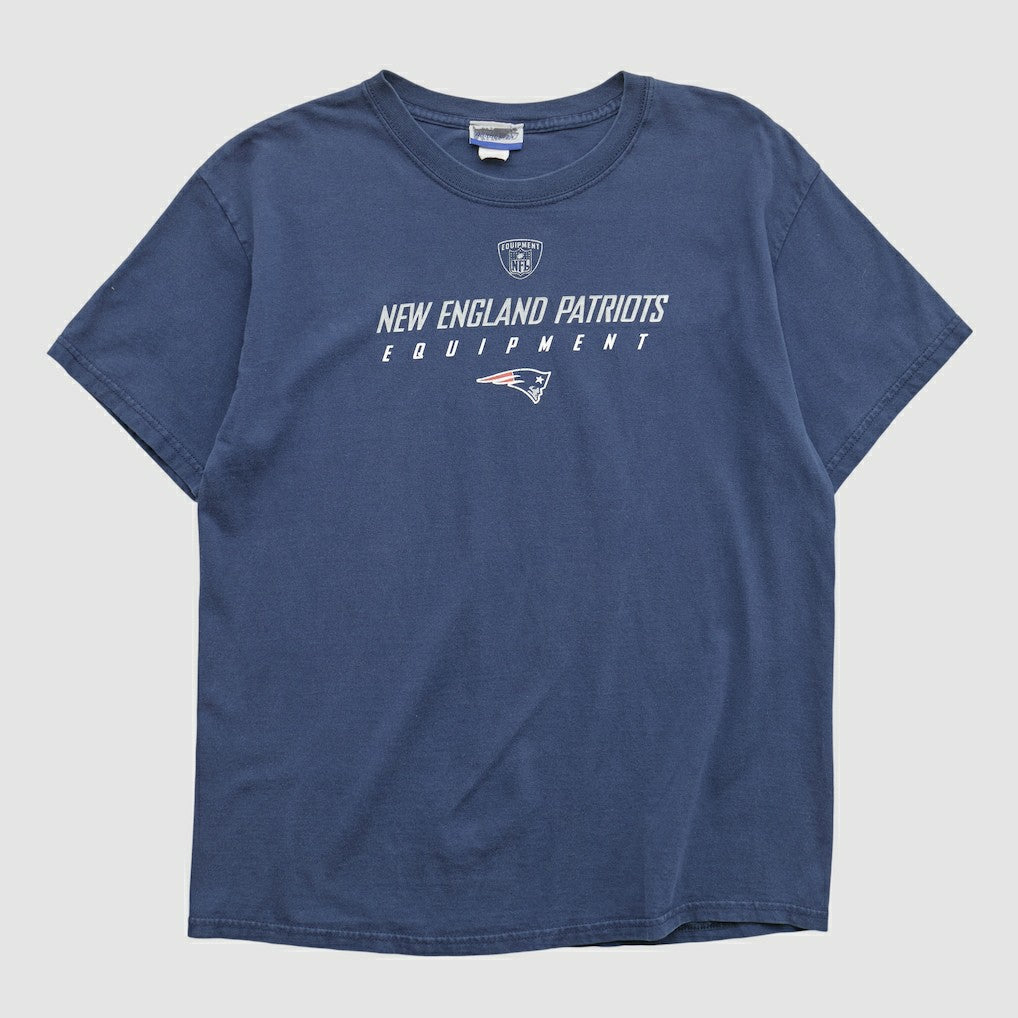 New England Patriots Reebok 2000s T-shirt - Navy T-shirts