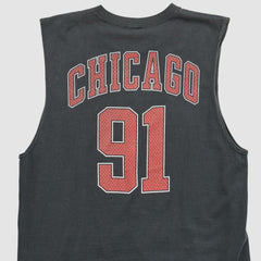 Chicago Bulls 90s Tank Black Vintage - Vintage