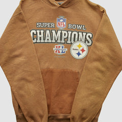 Super Bowl XL Reebok 2006 Hooded Pullover Sweatshirt - Clay Pullover