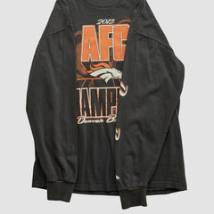 Denver Broncos NFL 2013 Long Sleeve T-shirt - Black T-shirts
