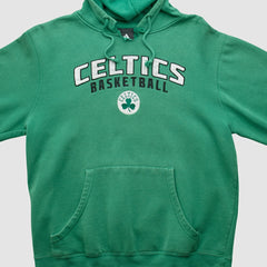 Boston Celtics 2010s Hooded Pullover Sweatshirt Green Vintage - Adidas