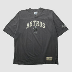 Houston Astros Lee Sport 2000s T-shirt - Charcoal - XVintage T-shirts