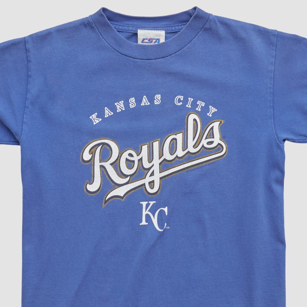 Kansas City Royals CSA 2000s T-shirt - Blue - Yth Vintage T-shirts