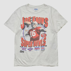 San Francisco 49ers Hanes 90s T-shirt - White T-shirts