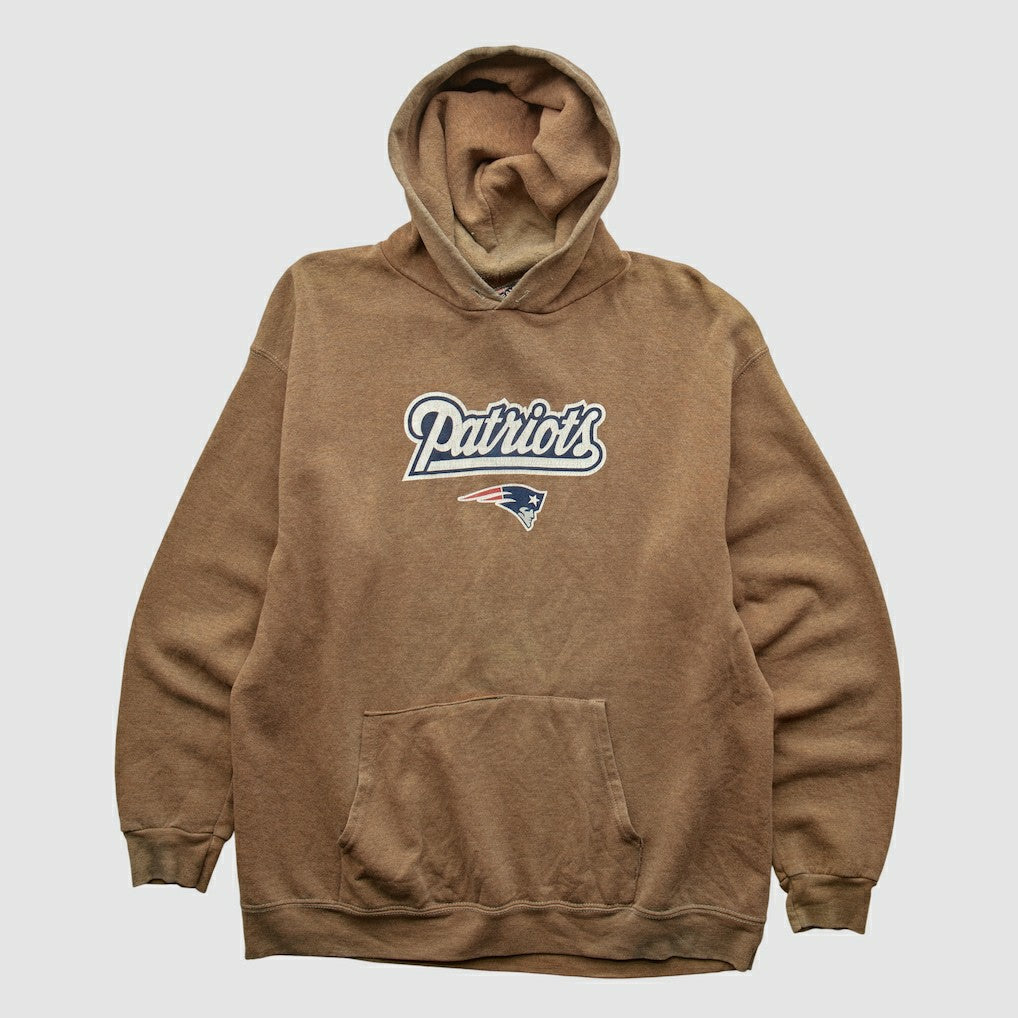 New England Patriots NFL 2000s Hooded Pullover Sweatshirt - Clay Pullover