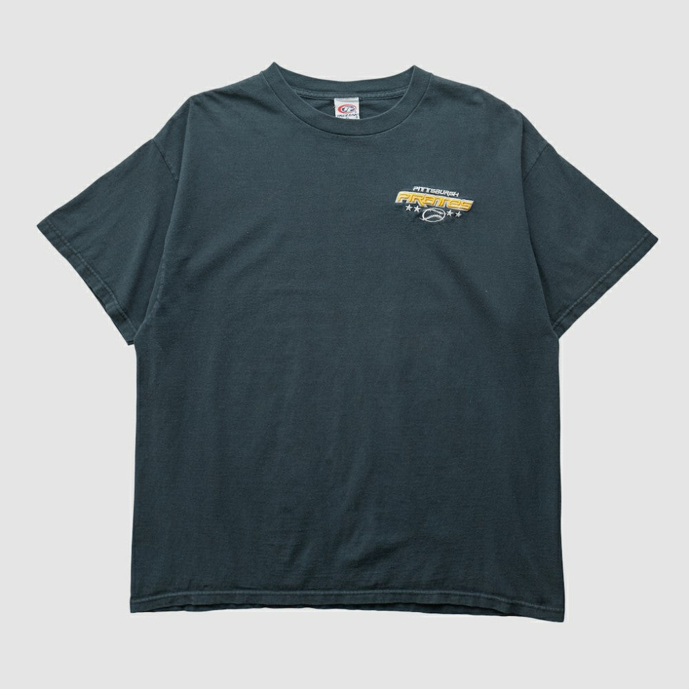 Pittsburgh Pirates True Fan 2000s T-shirt - Black - Vintage T-shirts