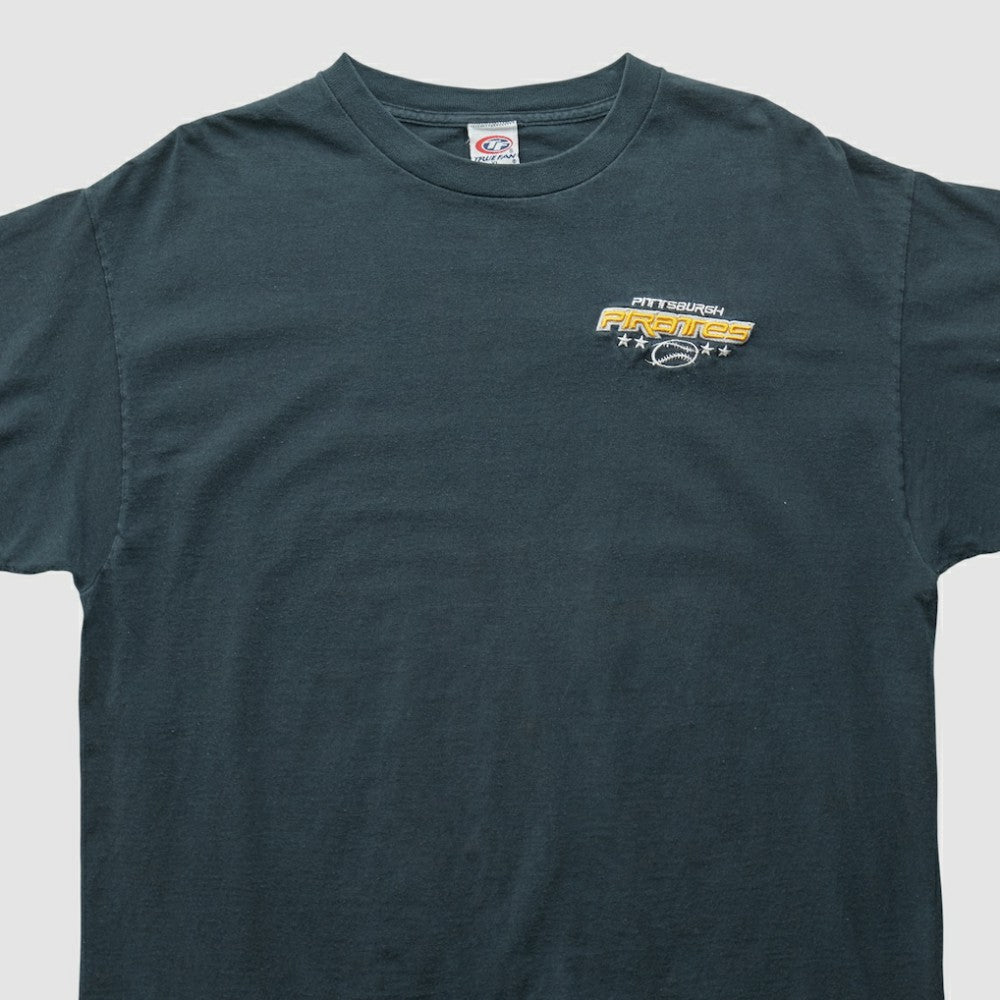 Pittsburgh Pirates True Fan 2000s T-shirt - Black - Vintage T-shirts