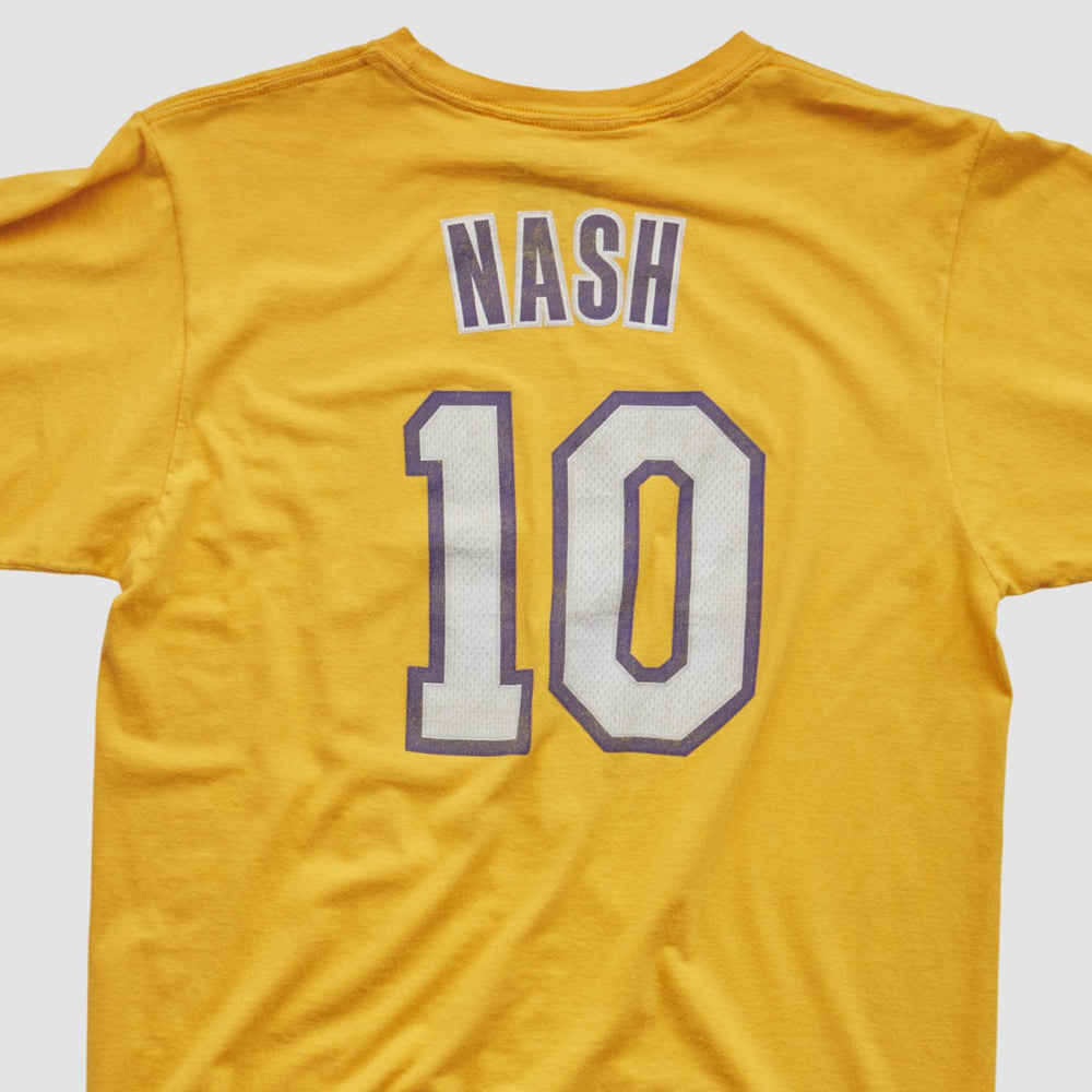 Los Angeles Lakers 2010s T-shirt Yellow Vintage - Adidas