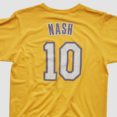 Los Angeles Lakers 2010s T-shirt Yellow Vintage - Adidas