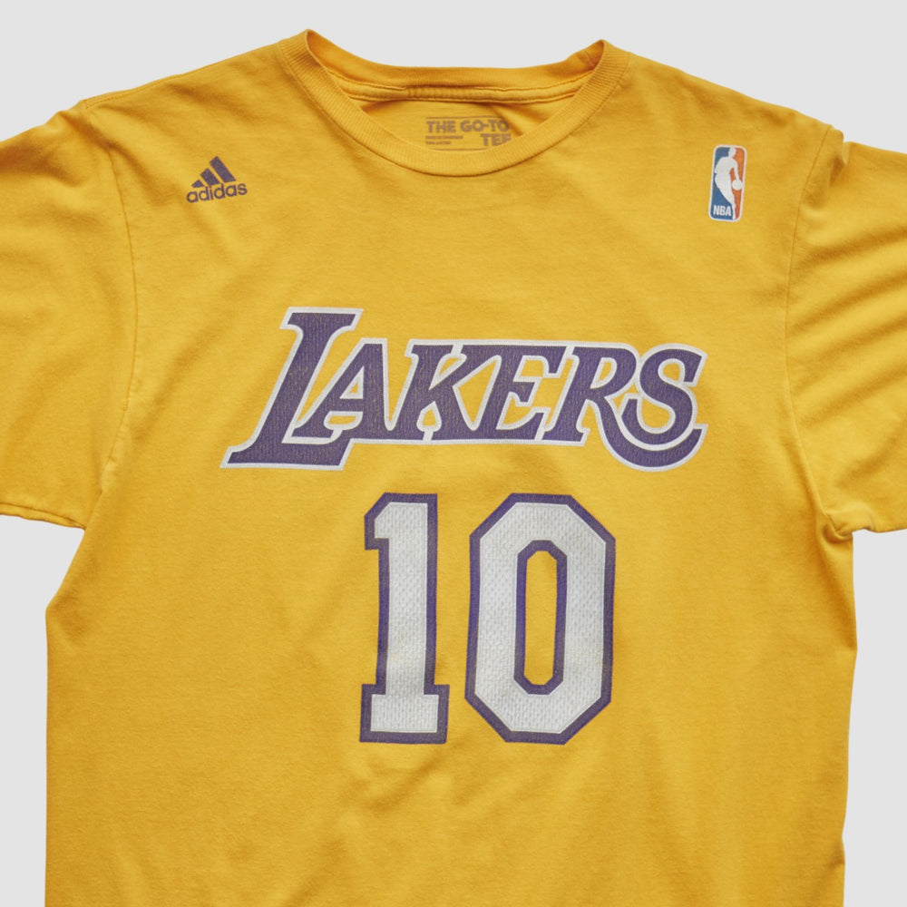 Los Angeles Lakers 2010s T-shirt Yellow Vintage - Adidas