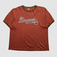 Atlanta Braves 2000s T-shirt - Red - XVintage T-shirts
