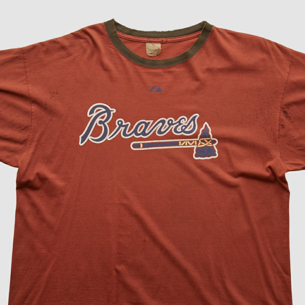 Atlanta Braves 2000s T-shirt - Red - XVintage T-shirts