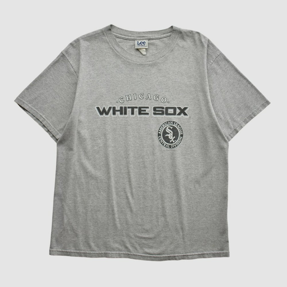 Chicago White Sox Lee Apparel 2000s T-shirt - Heather Gray - Vintage T-shirts