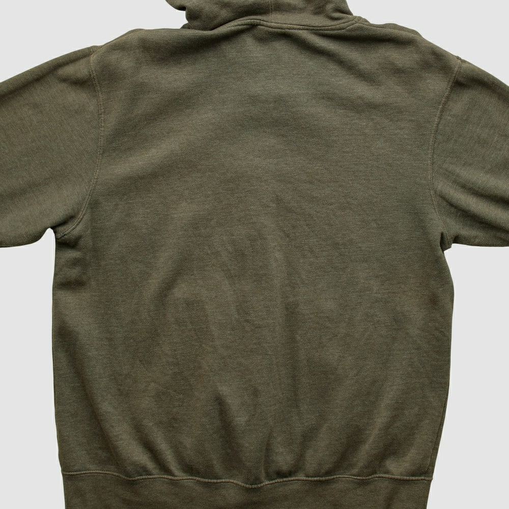 Seattle Seahawks NFL 2010s Hooded Full Zip Sweatshirt - Olive Sweatshirts