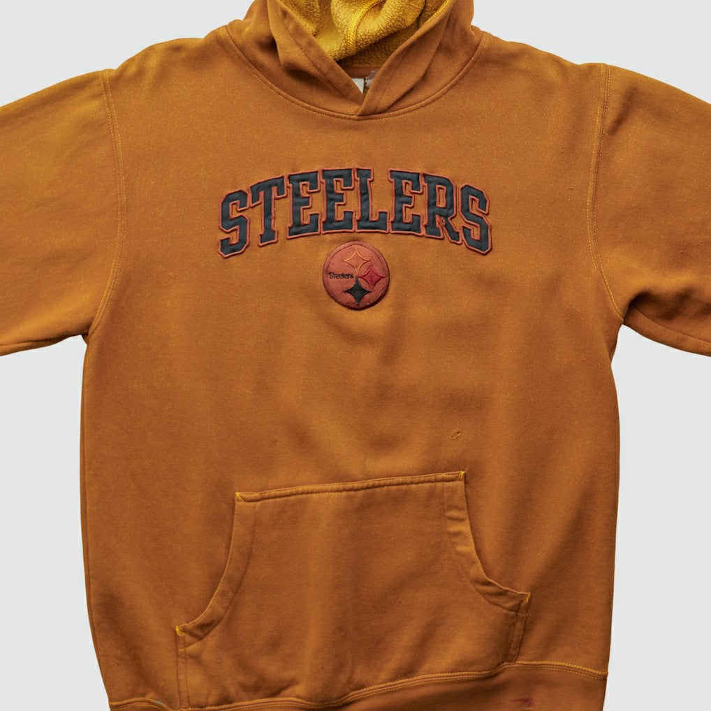 Pittsburgh Steelers NFL 2000s Hooded Pullover Sweatshirt - Clay Pullover
