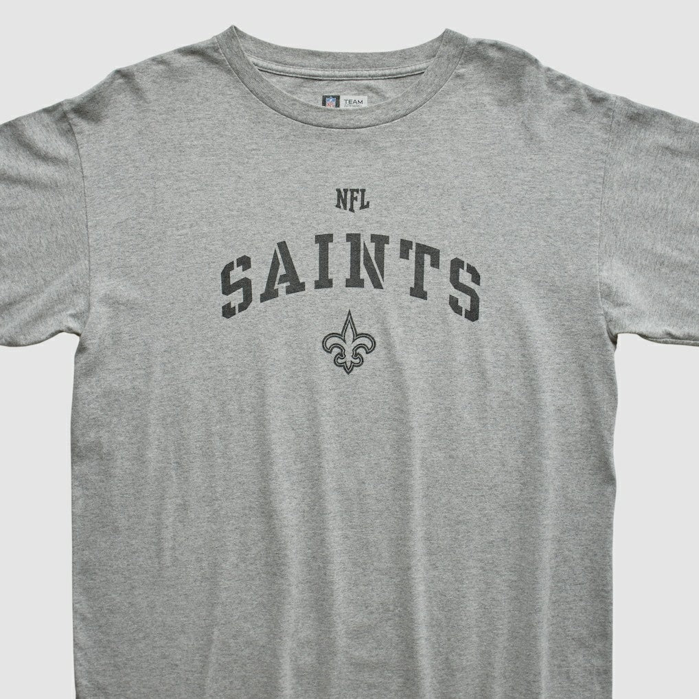 New Orleans Saints NFL Long Sleeve T-shirt - Heather Gray T-shirts
