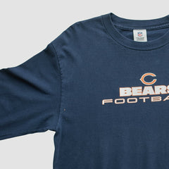 Chicago Bears NFL 2010s Long Sleeve T-shirt - Navy T-shirts