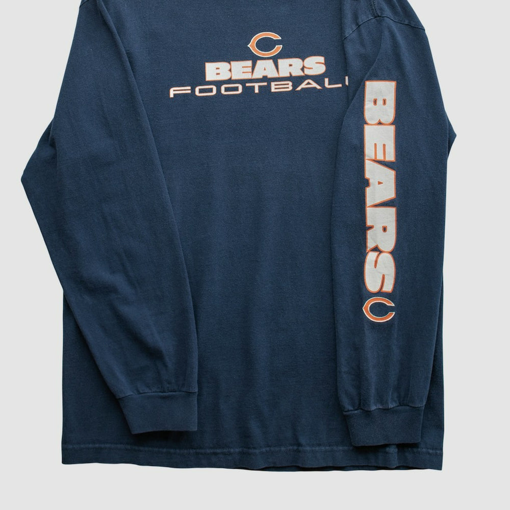 Chicago Bears NFL 2010s Long Sleeve T-shirt - Navy T-shirts