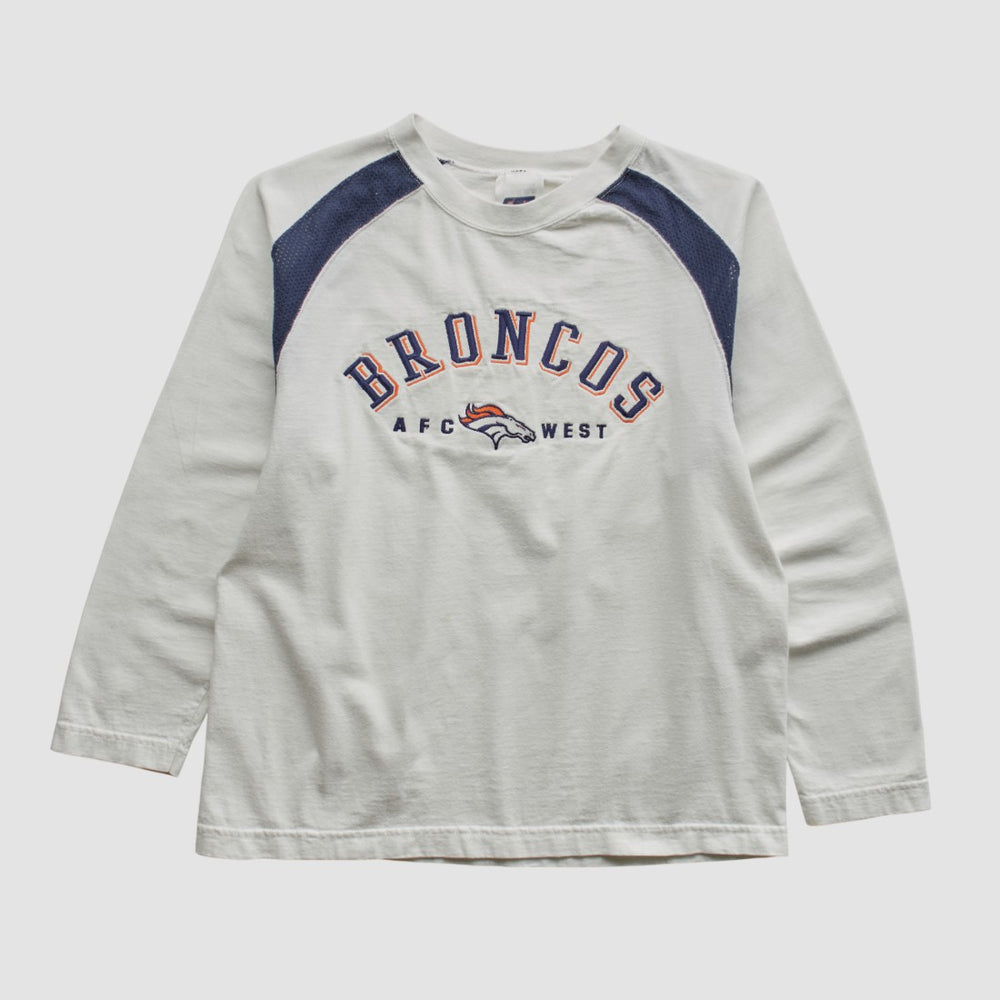 Denver Broncos CSA 90s Long Sleeve T-shirt - White T-shirts