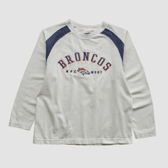 Denver Broncos CSA 90s Long Sleeve T-shirt - White T-shirts