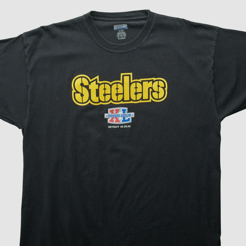 Pittsburgh Steelers Reebok 2006 T-shirt - Black T-shirts