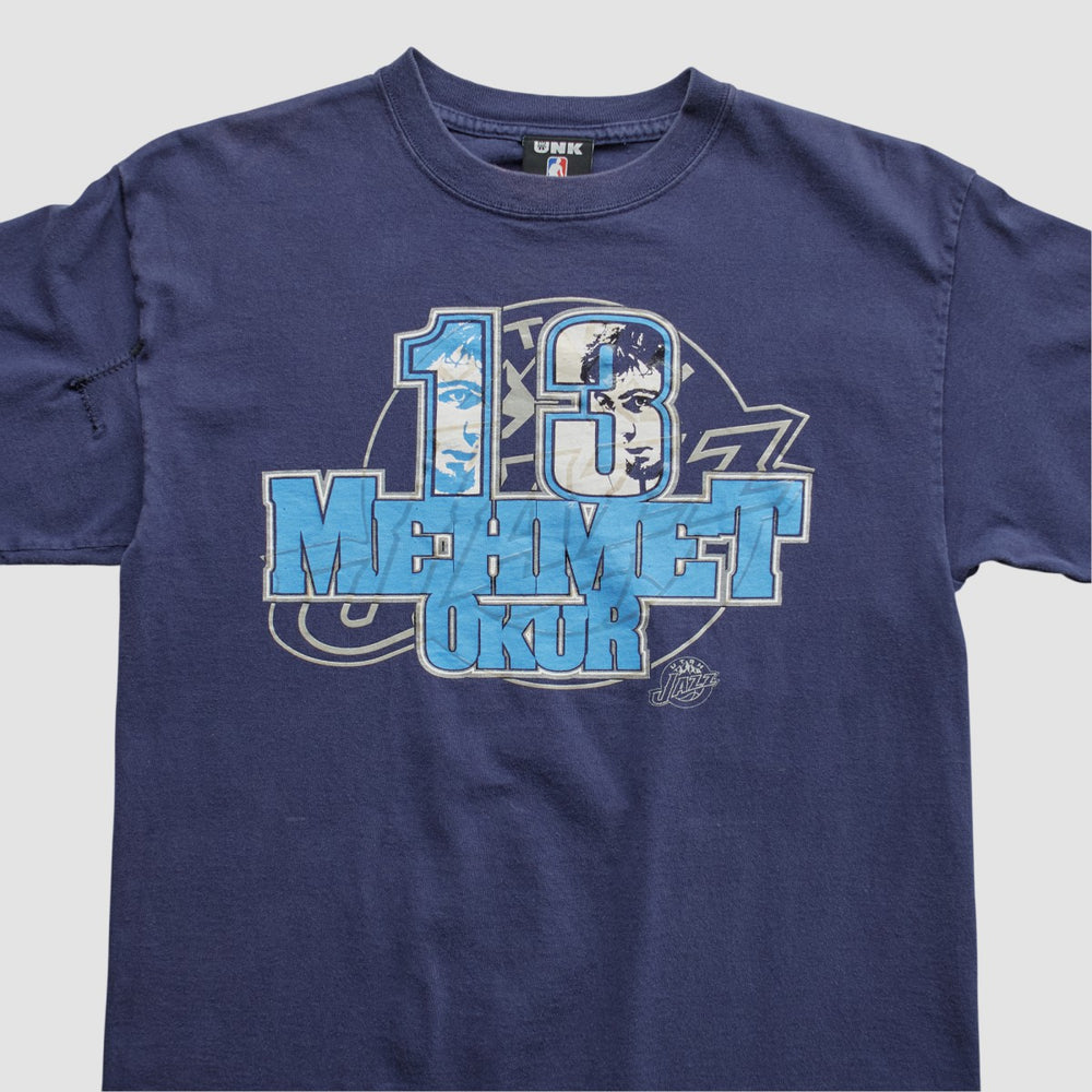 Mehmet Okur UNK 2000s T-shirt Navy Vintage - Vintage