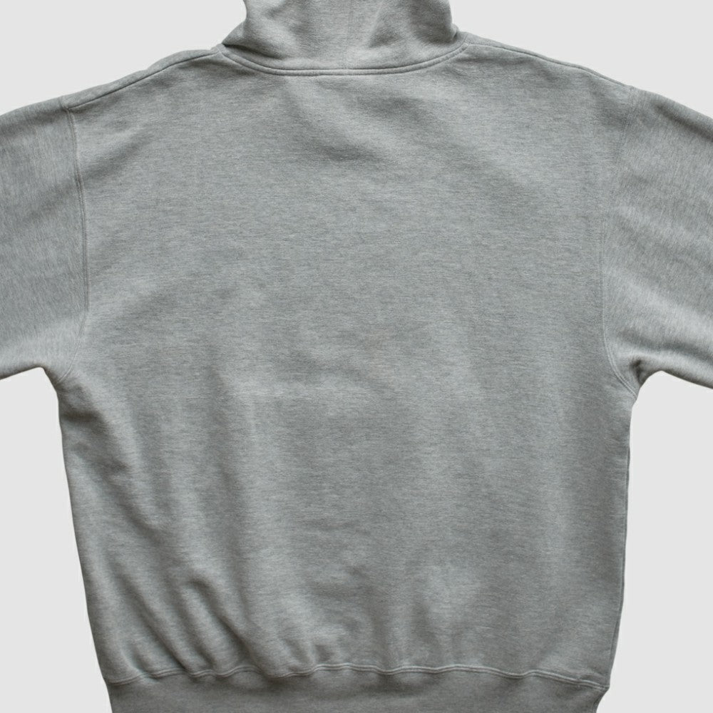 New York Yankees Majestic 2000s Hooded Pullover Sweatshirt - Heather Gray - Vintage Pullover