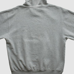 New York Yankees Majestic 2000s Hooded Pullover Sweatshirt - Heather Gray - Vintage Pullover