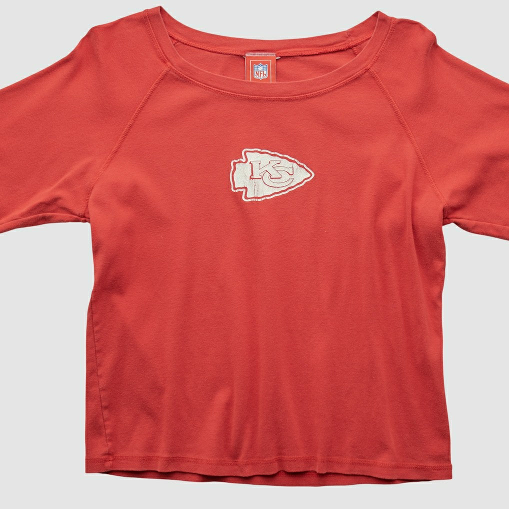 Kansas City Chiefs NFL 2000s Long Sleeve T-shirt - Red T-shirts