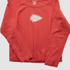 Kansas City Chiefs NFL 2000s Long Sleeve T-shirt - Red T-shirts