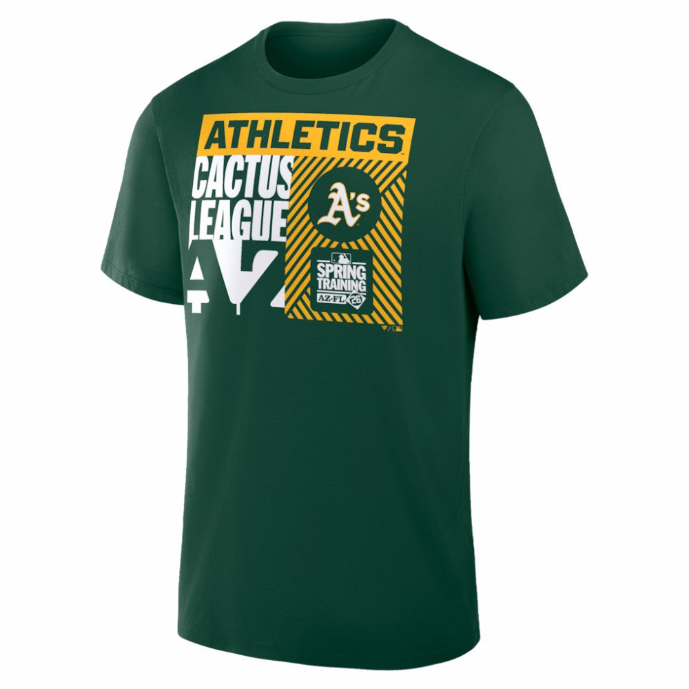 Athletics 2026 Spring Training True Icon T-Shirt - Green T-shirts