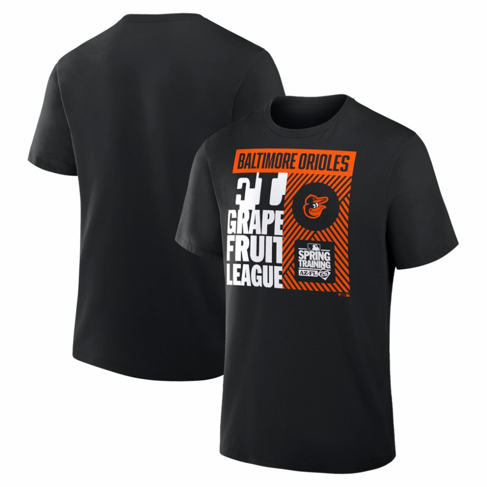 Baltimore Orioles 2026 Spring Training True Icon T-Shirt - Black T-shirts